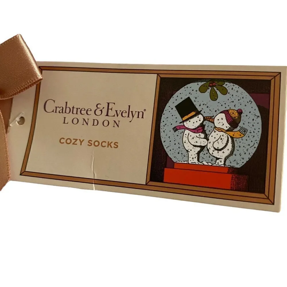 Crabtree & Evelyn  London Cozy Socks NWT